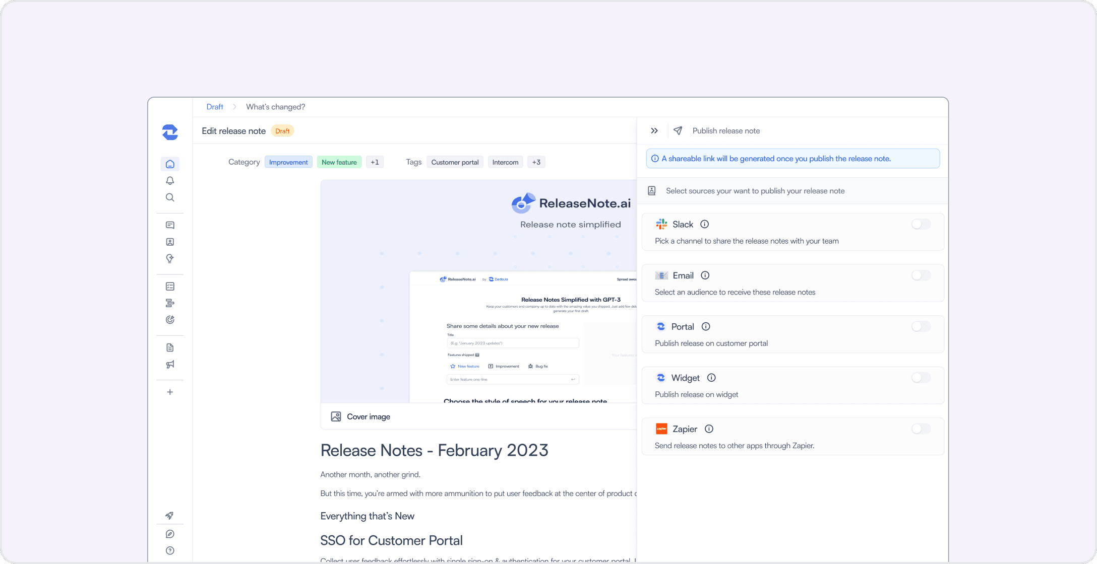 The story of Zeda.io’s Release note revolution