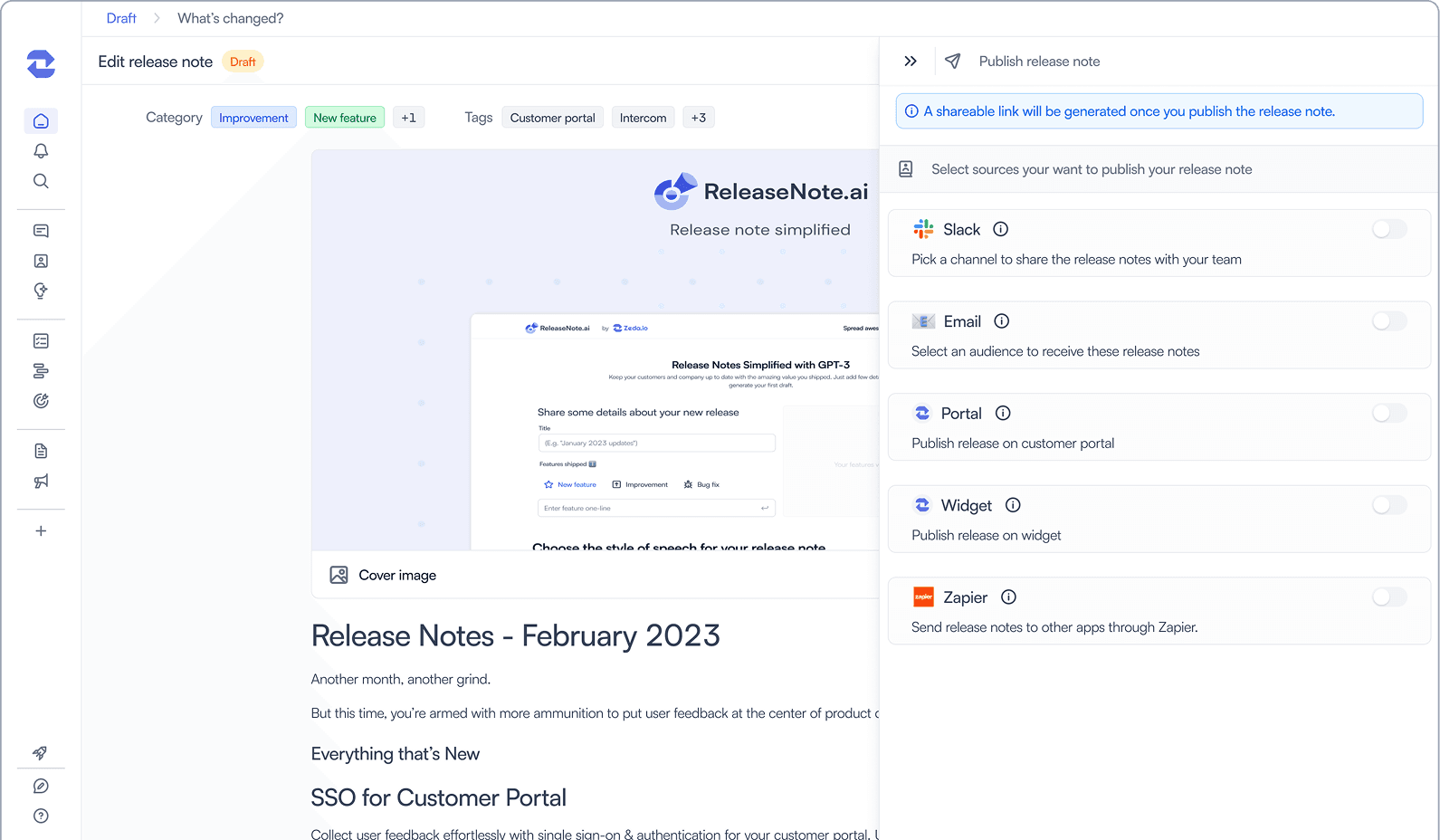 The story of Zeda.io’s Release note revolution