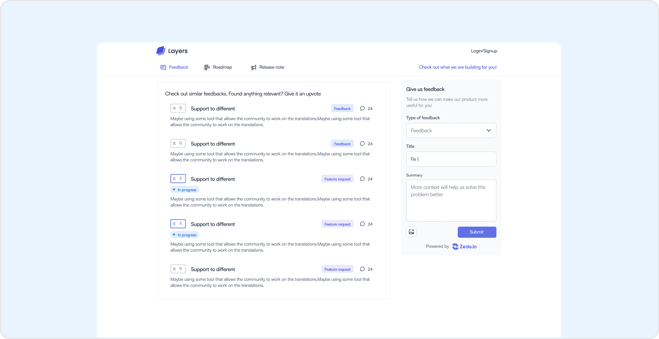 Feedback to Insights: Crafting Zeda.io’s Customer Portal