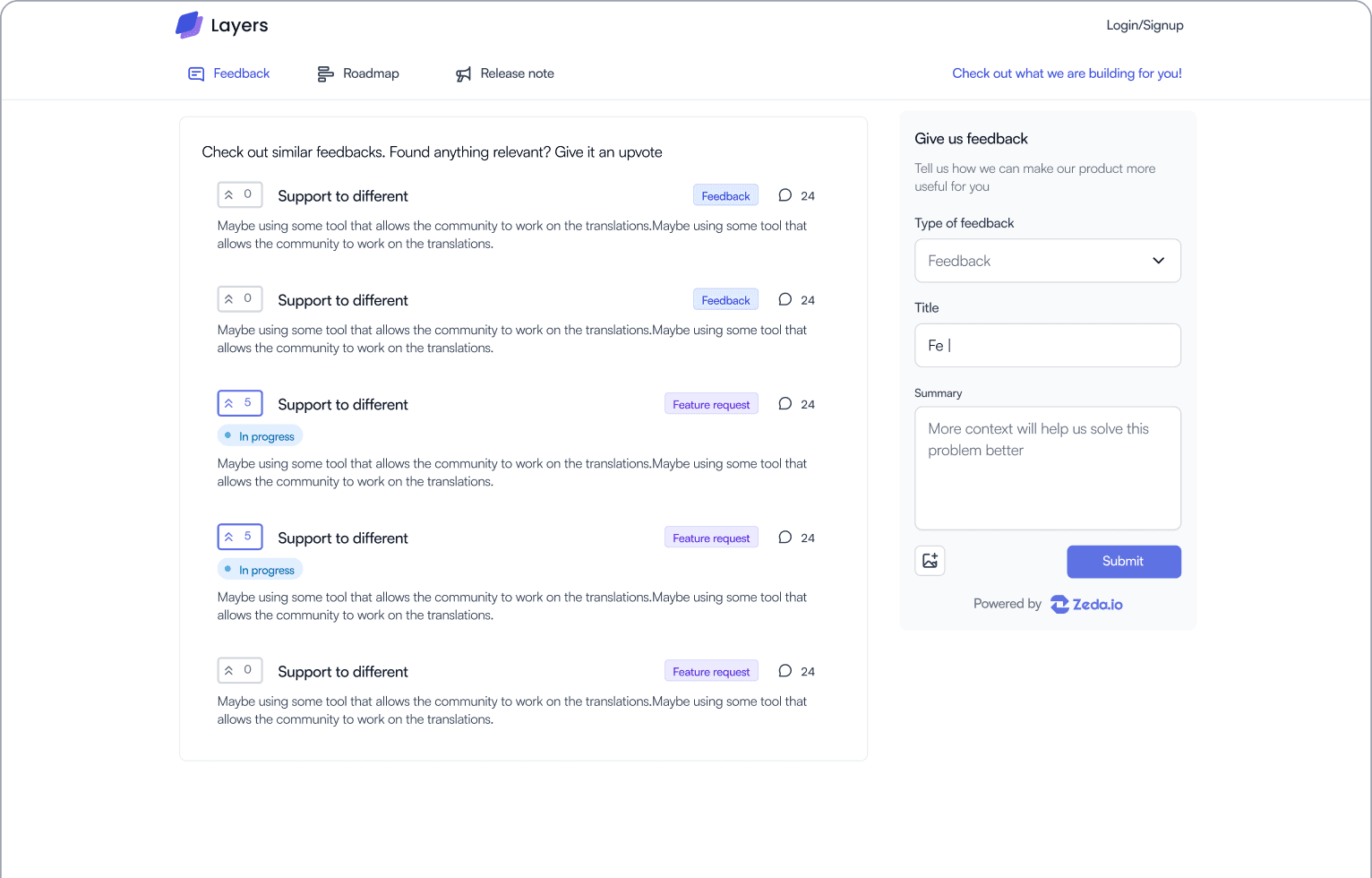 Feedback to Insights: Crafting Zeda.io’s Customer Portal