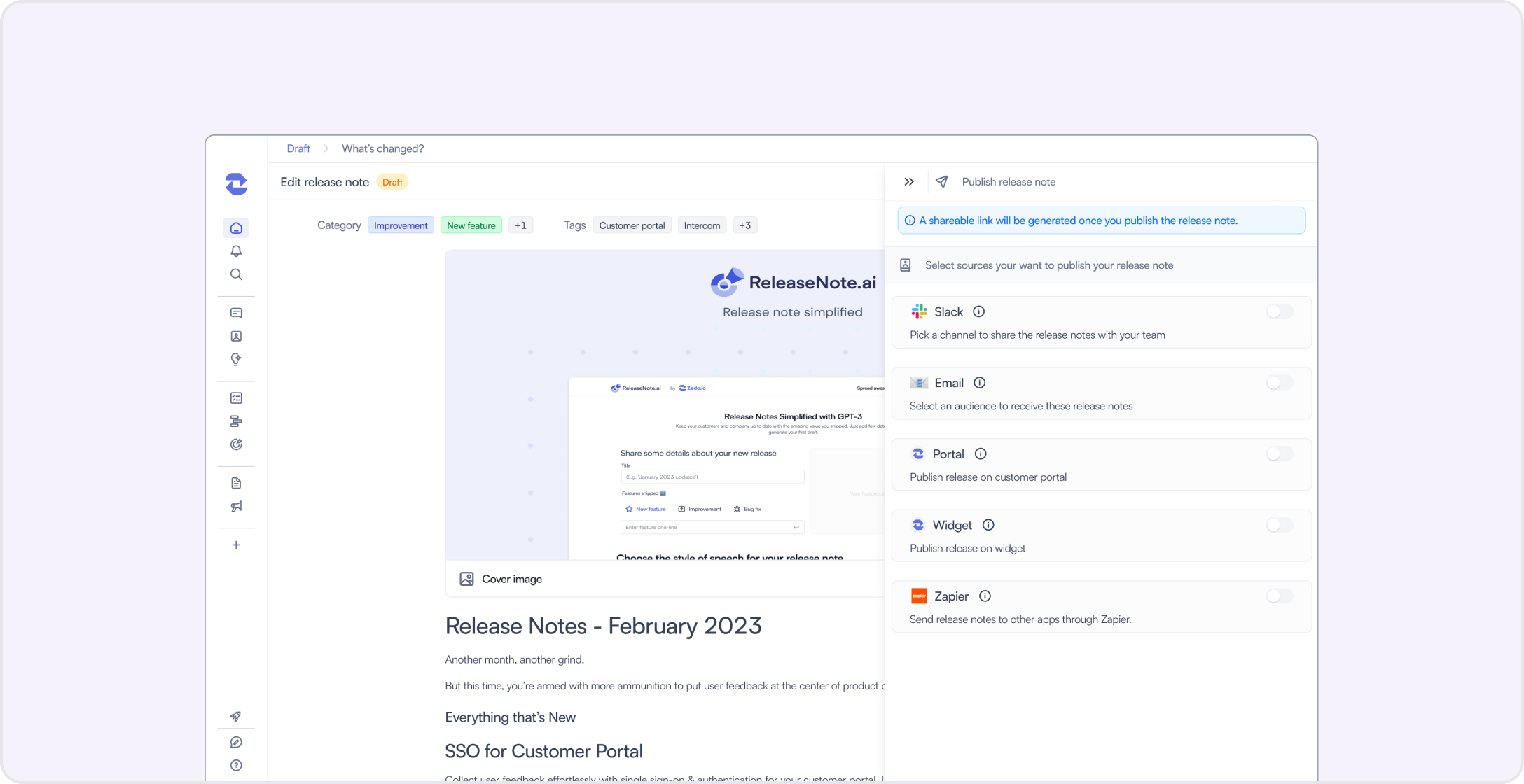 The story of Zeda.io’s Release note revolution