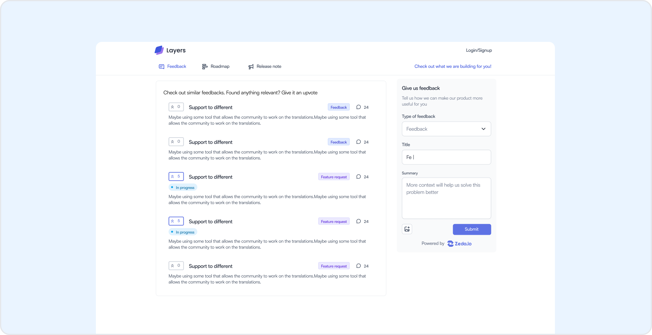 Feedback to Insights: Crafting Zeda.io’s Customer Portal